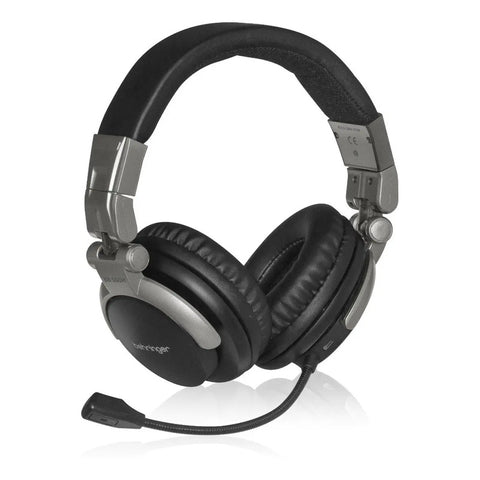 Audifonos Behringer Bb 560m Con Micrófono Dj Gamer Podcaster Color Negro