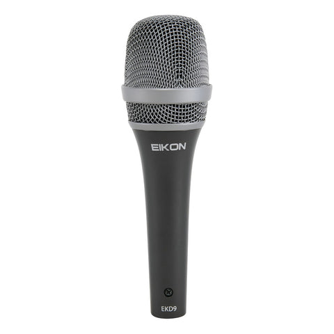 Micrófono Vocal Dinámico Super Cardioide Eikon Ekd9 Negro