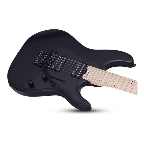 Guitarra Electrica Negro Satinado, Schecter Sun Valley Ss-fr