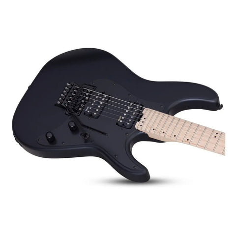 Guitarra Electrica Negro Satinado, Schecter Sun Valley Ss-fr Diestro Satin Black Arce