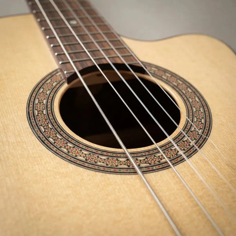Guitarra Clásica Manuel Rodríguez Serie Superior C-s Color Caqui