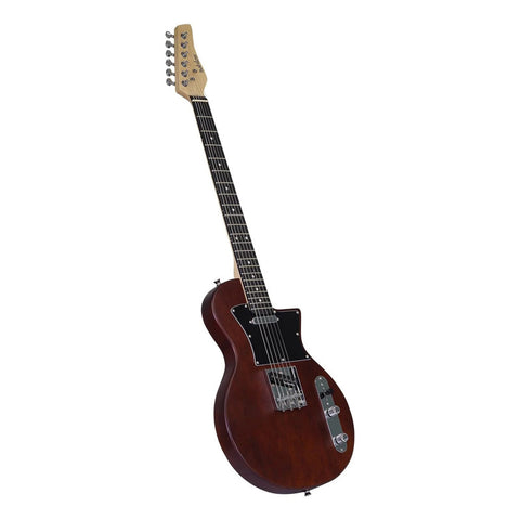 Guitarra Eléctrica Serie Vintage Babilon Elmont-dw Diestro Dark Wood Técnica