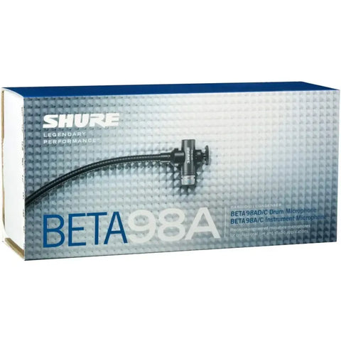 Micrófono Para Instrumento De Percusión Shure Beta 98ad/c Negro