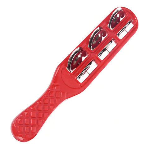 Jingles Meinl Sticks Abs Plastico Y Acero Color Rojo Hjs1r