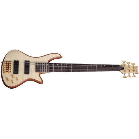 Bajo Eléctrico De 6 Cuerdas Schecter Stiletto Custom-6 Diestro Suela 6