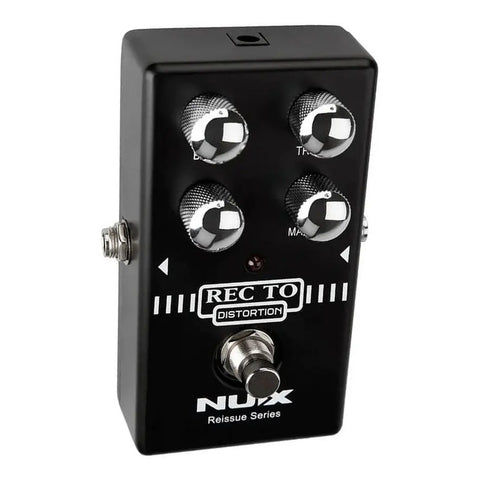 Nux Recto Distortion Pedal Distor Hig Gain/metal Guitarra Negro