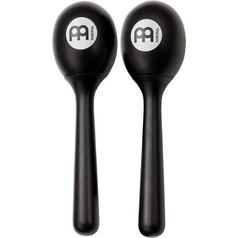 Par De Maracas Egg De Plástico De 6 Pulgadas Meinl Pembk Negro