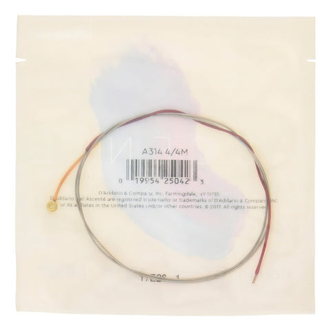 Cuerdas G (sol) Para Violin Escala 4/4 Daddario A314 4/4m