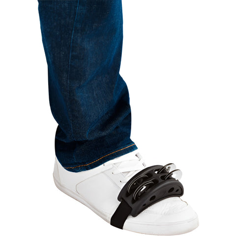 Meinl Cfjs2s-bk Pandero De Pie Pandereta Foot Tambourine Color Negro