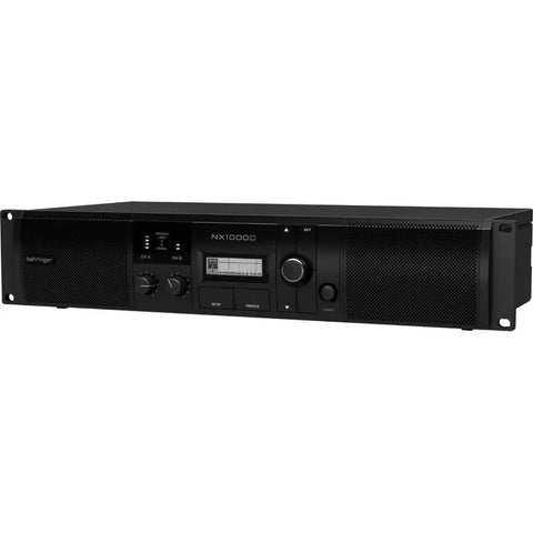 Behringer Nx1000d Amplificador 1000 Watts Potencia Poder Color Negro Potencia De Salida Rms 1000 W