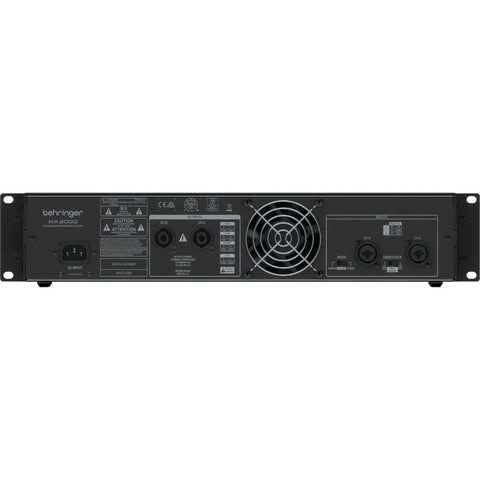 Amplificador De Poder De 2 Canales, Behringer Nx3000 Negro 3000 W