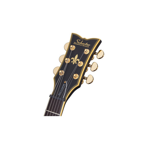 Schecter Solo-ii Custom Guitarra Eléctrica Negro Satinado Orientación De La Mano Diestro