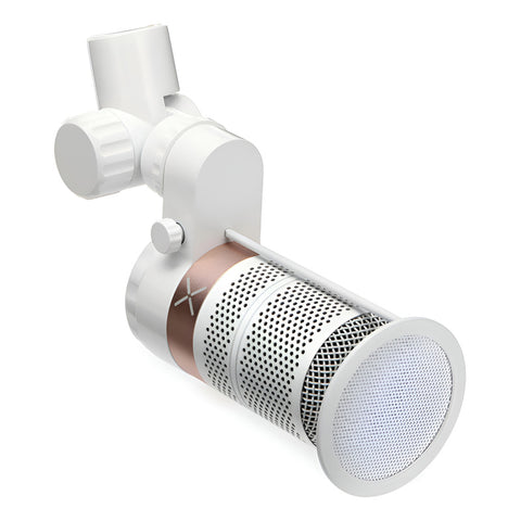 Micrófono Para Streaming Podcast Tc Helicon Go Xlr Mic White Blanco