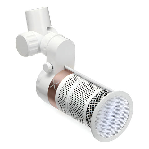 Micrófono Para Streaming Podcast Tc Helicon Go Xlr Mic White Blanco