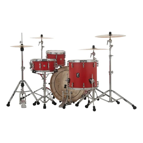 Batería Acústica Bombo 22 Sonor Sq1 322 Set Nm Rojo Hot Red Rojo