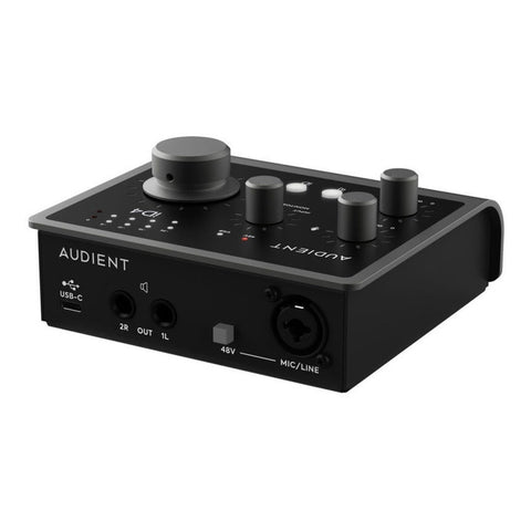Interfaz De Audio Usb De Una Entrada, Audient Id4 Mkii Negro