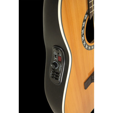 Guitarra Electroacústica Nylon Ovation 1773ax-4-g Natural Naranja Claro Diestro