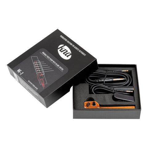 Pastilla Portátil Para Guitarra Flamenca O Clásica Kna  Ng-2 Marrón