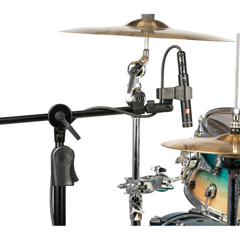 Soporte P/ Micrófono Boom Ideal En Vivo Hercules Ms523b Pro Negro