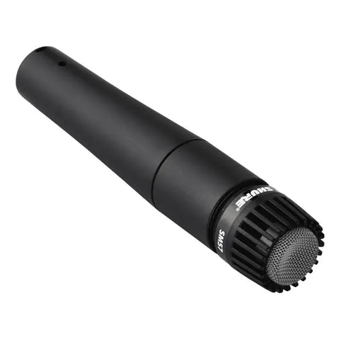 Microfono Dinamico P/instrumento Voz Original Shure Sm57-lc Negro