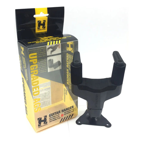 Hercules Gsp39wb Plus Soporte Stand Atril Guitarra Pared Color Negro