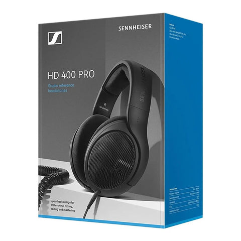 Audífonos De Referencia Para Estudio Sennheiser Hd 400 Pro Negro