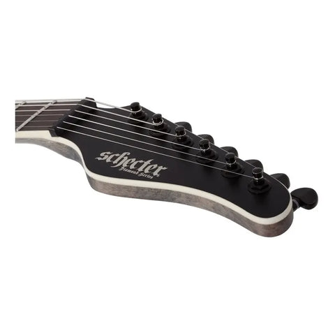 Guitarra Electrica Sólida Schecter Pt Sls Elite Evil Twin Diestro Satin Black Ébano