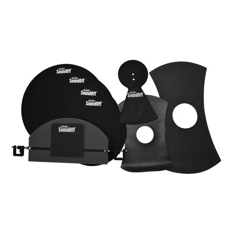 Pads Silenciadores Ahogador Pbatería Evans Sound Off Standar Negro