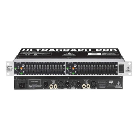Ecualizador Gráfico Behringer Fbq1502hd Estéreo 15 Bandas