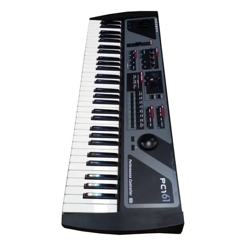 Controlador 61 Teclas 3 Sensores Por Nota Kurzweil Pc161 Negro