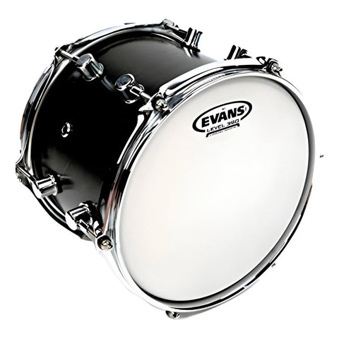 Parche Tom Timbal 6 Pulgadas Serie G1 Blanco Evans B06g1