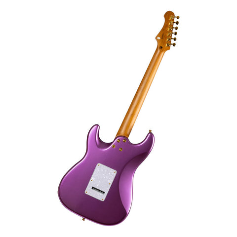 Guitarra Eléctrica Stratocaster Jet Guitars Js-480 Violeta Material Del Diapasón Palisandro Orientación De La Mano Diestro