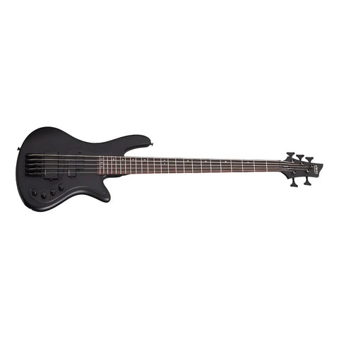Bajo Eléctrico 5 Cuerdas Schecter Stiletto Stealth-5 Sbk Activo Diestro