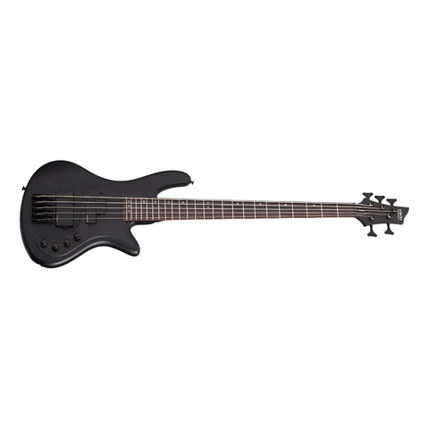 Bajo Eléctrico 5 Cuerdas Schecter Stiletto Stealth-5 Sbk Activo Diestro