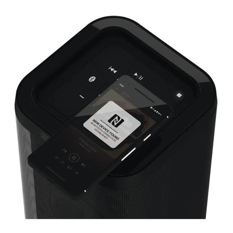 Bafle Activo Portátil 100w Reloop Groove Blaster Bt Negro