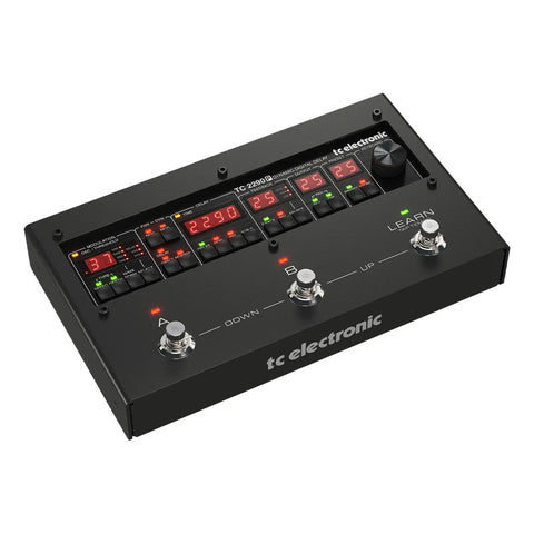 Pedal De Guitarra Reverb T.c. 2290 P Dynamic Digital Delay Negro