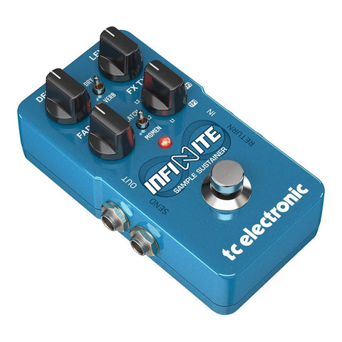 Pedal Toneprint Azul Tc Electronic Infinite Sample Sustainer Azul