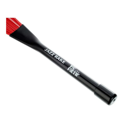 Par Escobillas Retráctiles Y Rapida Jazz Rake Vic Firth Bjr Negro