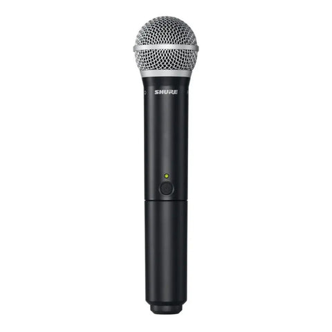 Transmisor De Mano Con Cápsula Pg58 Shure Blx2/pg58 Negro