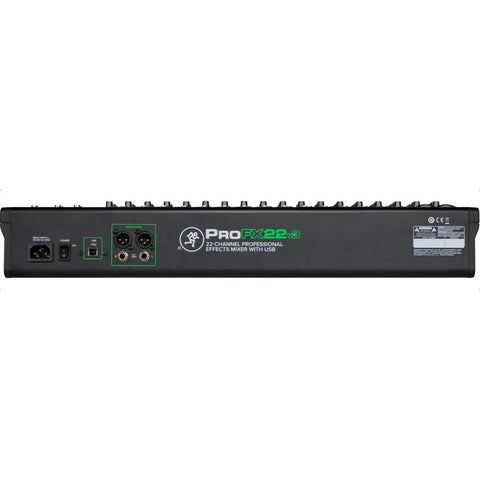 Consola Mackie Profx22v3 Profxv2 De Mezcla