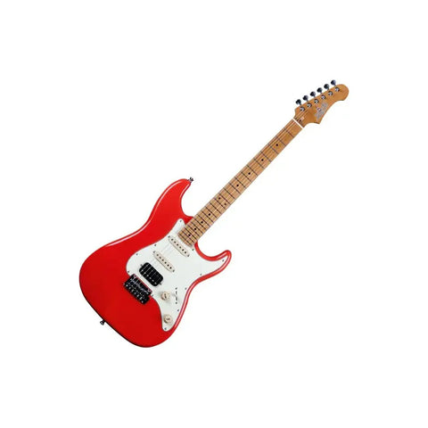 Guitarra Electrica Coral Red Jet Guitars Js400 Diestro Rojo Palo De Rosa