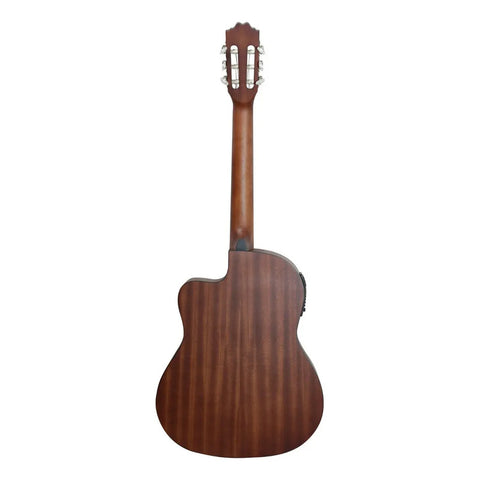 Guitarra Electro Acústica Clásica La Sevillana Un-3ceq Os Color Natural