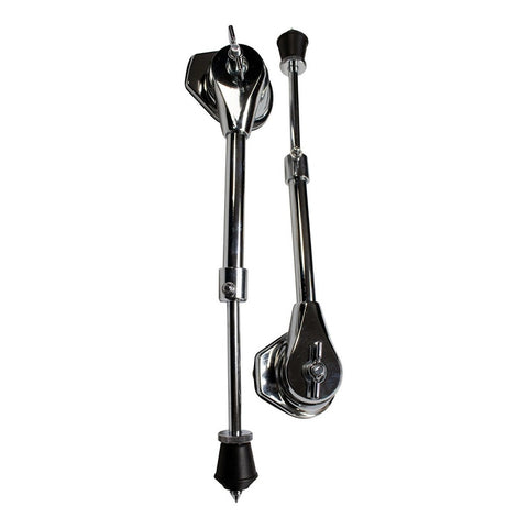 Pata Para Bombo Terminado Cromado Con Lug New Beat Nbbdsl-1a