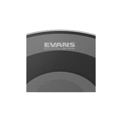 Parche Malla Bombo 22 Pulgadas Serie Db One Evans Bd22db1 Gris Oscuro