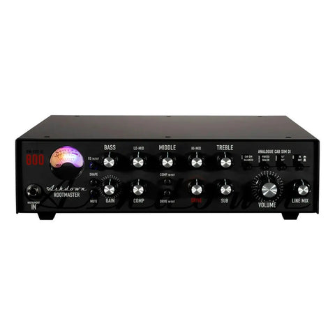 Amplificador Eléctrico Bajo Ashdown Rm-800-evoiii 800w 2 Salidas Negro