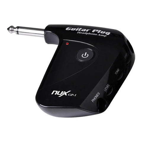 Amplificador Para Guitarra Nux Gp-1 Transistor 3w Negro Jack