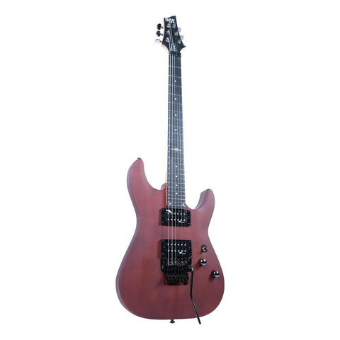 Guitarra Eléctrica Sólida Nogal, Sgr By Schecter C1 Fr Swn Diestro Nogal Satinado