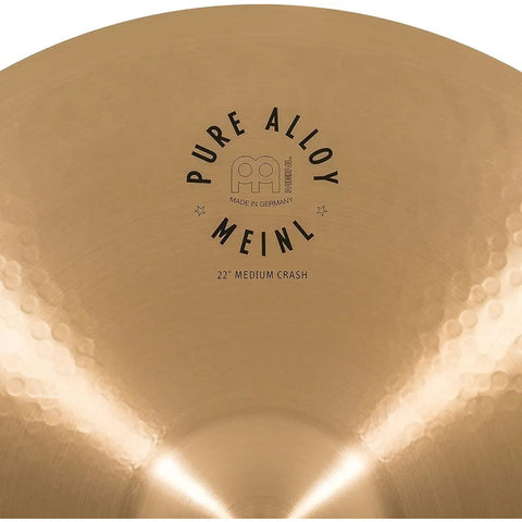 Meinl Pa22mc Platillo Medium Crash 22 Pulgadas Pure Alliy