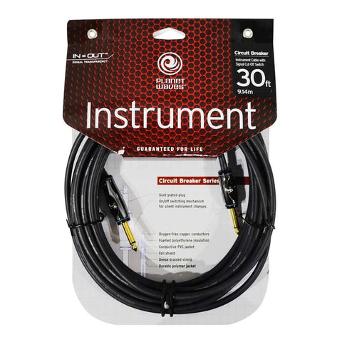 Cable Para Instrumentos Con Interruptor Planet Wave Pw-ag-30