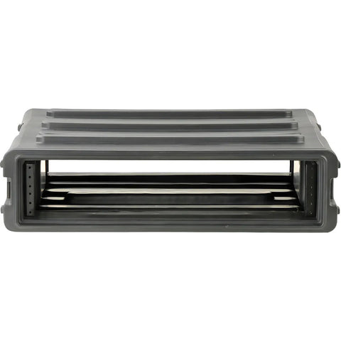 Rack Para Equipo De Audio Skb Roto Moldeado De 2 Espacios Negro